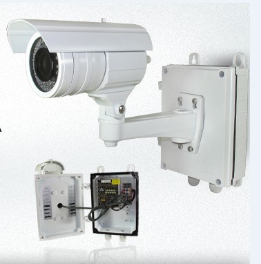 সঙ্গে CCTV ক্যামেরা শক্তি সরবরাহ বক্স অন্তর্নির্মিত উচ্চ দক্ষতা সুইচ এবং অ্যাডাপ্টারের