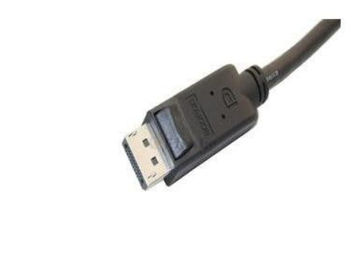 DisplayPort 1.1 ইউএসবি ডাটা ট্রান্সফার কেবল নাটকের 1.3b কালো পিভিসি Premold