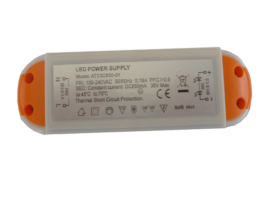 15W / 18W / 24W ধ্রুবক ভোল্টেজ LED ড্রাইভার, 12 ভোল্ট জলরোধী নেতৃত্বে পাওয়ার সাপ্লাই