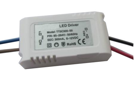 500mA 6W ধ্রুবক ভোল্টেজ LED ড্রাইভার, 12V নেতৃত্বাধীন প্যানেল পাওয়ার সাপ্লাই