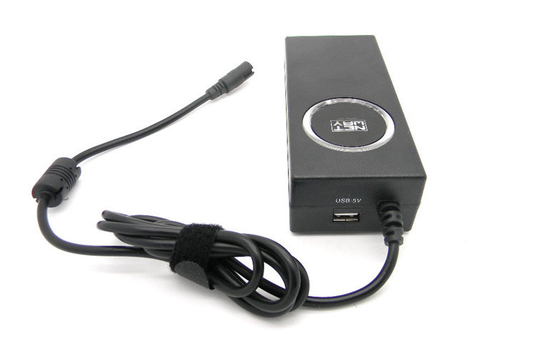 ডিসি ইউনিভার্সাল ল্যাপটপ পাওয়ার অ্যাডাপ্টার Overcurrent রক্ষার্থে 90W এসি