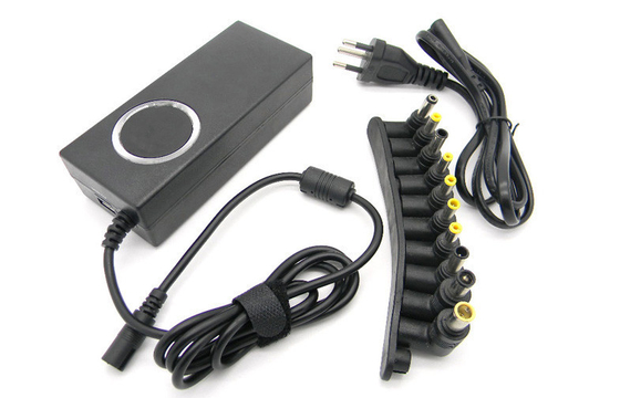 ডিসি ইউনিভার্সাল ল্যাপটপ পাওয়ার অ্যাডাপ্টার Overcurrent রক্ষার্থে 90W এসি
