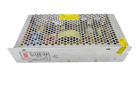 120 ওয়াট পালটানোর মোড পাওয়ার সাপ্লাই ডিসি 24V 5A LCD প্রদর্শন পর্দা জন্য