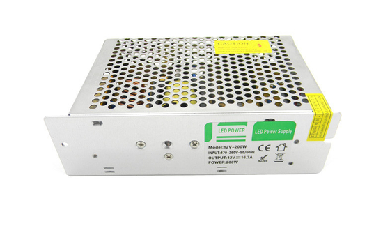 200W ডিসি পাওয়ার অ্যাডাপ্টার AC100-240V সঙ্গে কনস্ট্যান্ট এসি স্যুইচিং