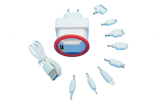 IPhone 4G জন্য 5V 2000mA ইউনিভার্সাল ইউএসবি ভ্রমণ চার্জারটির ইইউ প্লাগ / 4s