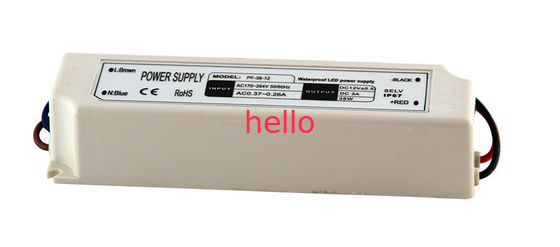 একক আউটপুট LCD প্রদর্শন ধ্রুবক ভোল্টেজ LED ড্রাইভার 36W স্বয়ংক্রিয় পুনর্নির্মাণ সঙ্গে