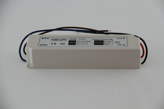 100W 50Hz ধ্রুবক ভোল্টেজ ওভারলোড সুরক্ষা সঙ্গে 12 ভোল্ট LED ড্রাইভার ফলপ্রসু