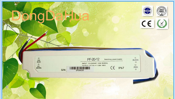 12V ধ্রুবক ভোল্টেজ জলরোধী LED ড্রাইভার