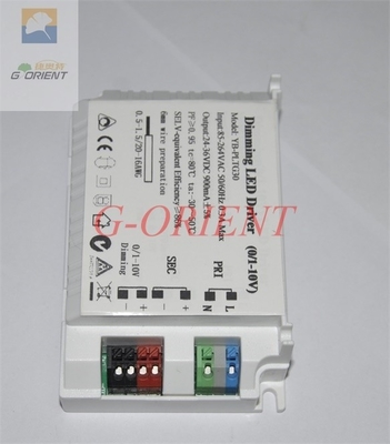 ইউনিভার্সাল 600ma 0-10V PWM Dimmable ধ্রুবক বর্তমান নেতৃত্বে ড্রাইভারের পাওয়ার সাপ্লাই