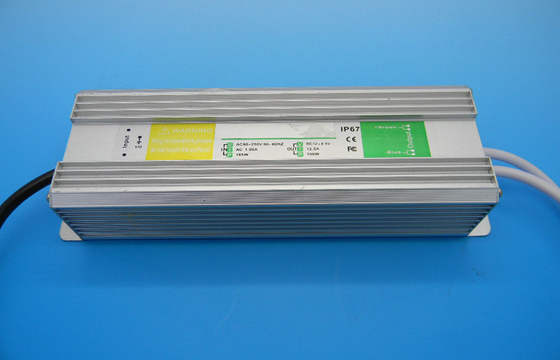 150W ওয়াটারপ্রুফ এলইডি পাওয়ার সাপ্লাই 12V এফসিসি পার্ট 15 সিই RoHS অনুবর্তী