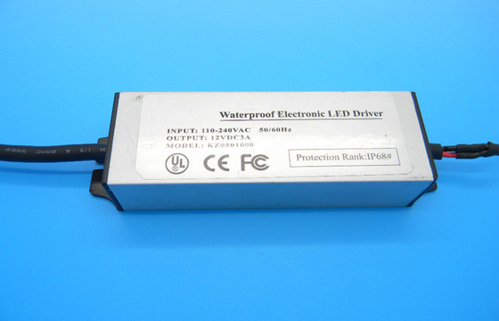 একটি IP68 জন্য LED টিউব, ছোট সার্কিট ওয়াটারপ্রুফ ড্রাইভার 12V 3A 36W AC100-240V LED