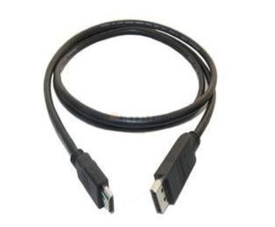 DisplayPort 1.1 ইউএসবি ডাটা ট্রান্সফার কেবল নাটকের 1.3b কালো পিভিসি Premold