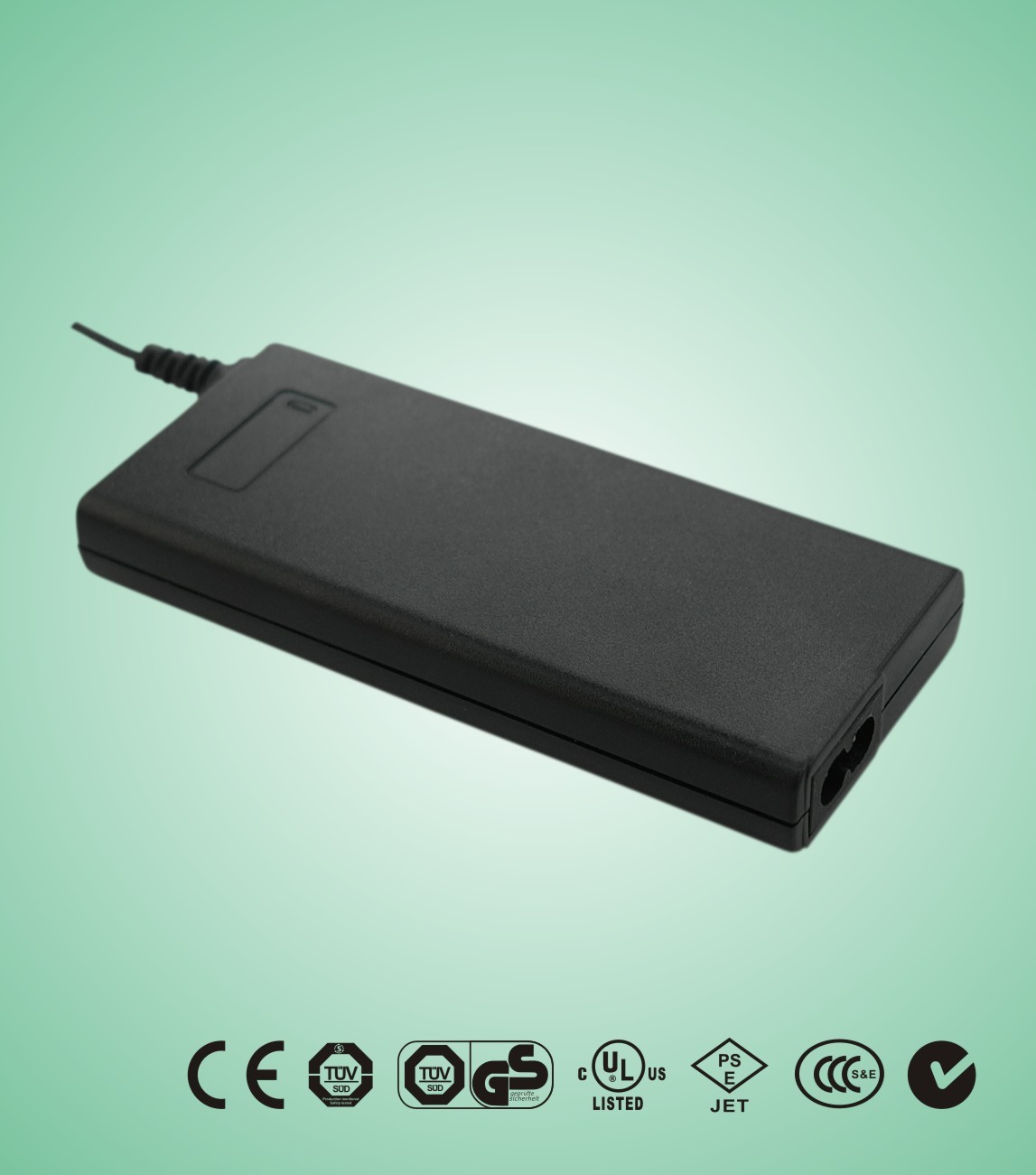 সবুজ 2/3 দাড়া 120V - 240V 45W USB পোর্টের ডেস্কটপ স্যুইচিং পাওয়ার সাপ্লাই